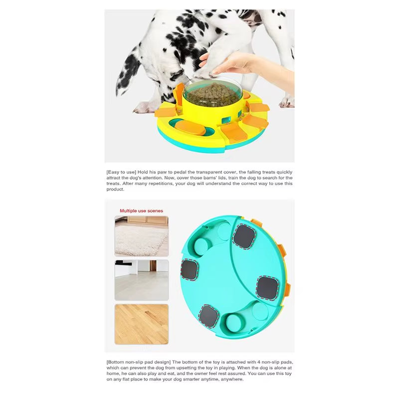 Dog Interactive Puzzle Feeder
