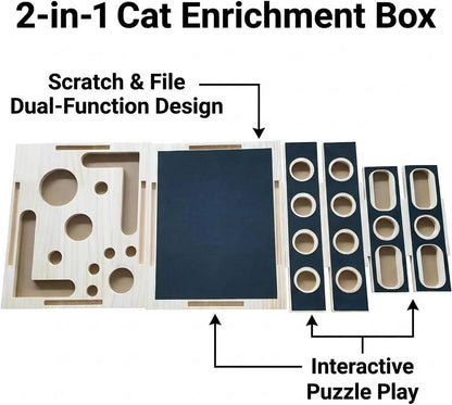 Cat Scratch Puzzle Box